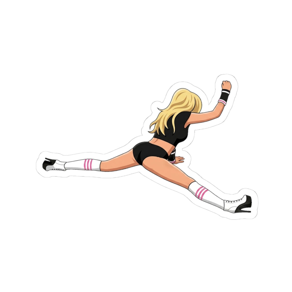 Kenzie Splits Sticker